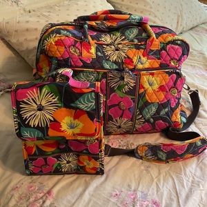 Vera Bradley, jazzy blooms, weekend, her and lunch bag.